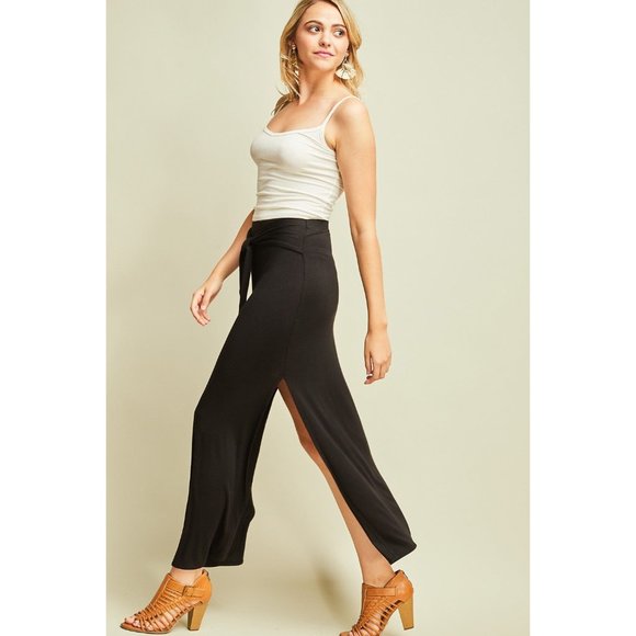 Entro All Occasion Maxi Skirt, Black - Picture 4 of 5